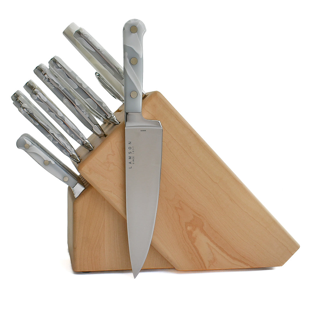 Only 780.00 usd for Lamson 20-Piece Premier Forged Knife Block Set